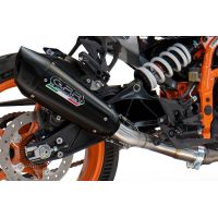 GPR escape compatível com Ducati Multistrada 1260 2018-2020, GP-Revo Black Titanium, Escape legal, homologado, silenciador com db killer removível e tubo de ligação específico 