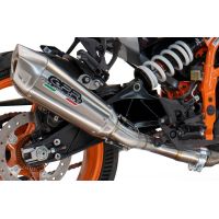 GPR escape compatível com Husqvarna Svartpilen 401 2024-2025, GP-Revo Titanium, Escape legal, homologado, silenciador com db killer removível e tubo de ligação específico 