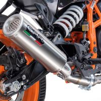 Escape compatível com Husqvarna Vitpilen 125 2024-2025, M3 Inox , Escape legal, homologado, silenciador com db killer removível e tubo de ligação específico 