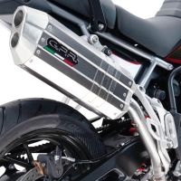 GPR escape compatível com Bmw R 1100 Gs 1994-1998, Hyper Sonic Inox, Escape legal, homologado, silenciador com db killer removível e tubo de ligação específico 