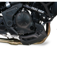 GPR escape compatível com Kawasaki Ninja 650 2023-2026, GP-Revo Black Titanium, Sistema de escapamento de corrida incluindo tubo de ligação específico com dbkiller 