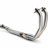 GPR escape compatível com Kawasaki KLE 500 2026-2027, Decatalizzatore RACING, Sistema racing Sistema de tubo para eliminar o catalisador 