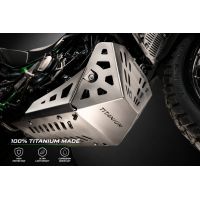 GPR TECH compatível com Kawasaki KLE 500 2026/2027 e5 plus Placa antiderrapante de titânio 