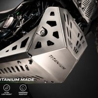GPR TECH compatível com Kawasaki KLE 500 2026/2027 e5 plus Placa antiderrapante de titânio 