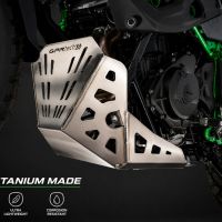 GPR TECH compatível com Kawasaki KLE 500 2026/2027 e5 plus Placa antiderrapante de titânio 