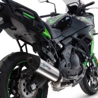 GPR escape compatível com  Kawasaki Versys 650 2023-2025, Furore-X Titanio, Silenciador homologado para ruído, com catalisador, linha completa 