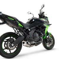 Escape compatível com Kawasaki Versys 650 2023-2025, GP-Revo Titanium, Escape racing linha completa, silencioso mais coletor com dbkiller, não homologado 