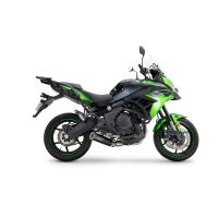 GPR escape compatível com Kawasaki Versys 650 2023-2026, M3 Black Titanium, Escape racing linha completa, silencioso mais coletor com dbkiller, não homologado 