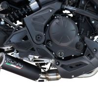 Escape compatível com Kawasaki Ninja 650 2023-2025, M3 Black Titanium, Escape racing linha completa, silencioso mais coletor com dbkiller, não homologado 
