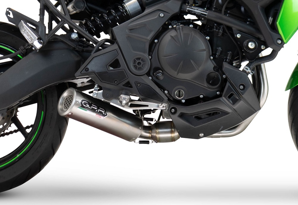 Escape compatível com Kawasaki Z 650 2023-2025, M3 Inox , Escape Racing, linha completa, fornecido com coletor específico, artigo sem homologação 