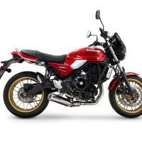 Escape compatível com Kawasaki Z 650 RS 2024-2025, M3 Inox , Escape Racing, linha completa, fornecido com coletor específico, artigo sem homologação 
