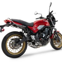 Escape compatível com Kawasaki Z 650 RS 2024-2025, M3 Inox , Escape Racing, linha completa, fornecido com coletor específico, artigo sem homologação 