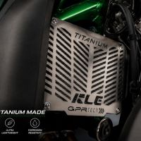 GPR TECH compatível com Kawasaki KLE 500 2026/2027 e5 plus Placa antiderrapante de titânio 