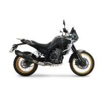 GPR escape compatível com Kove 800X 2024-2026, Furore-X Titanio Nero, Sistema de escapamento de corrida incluindo tubo de ligação específico com dbkiller 