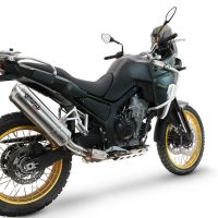 Escape compatível com Kove 800X 2024-2026,Satinox ,Escape legal, homologado, silenciador com db killer removível e tubo de ligação específico 