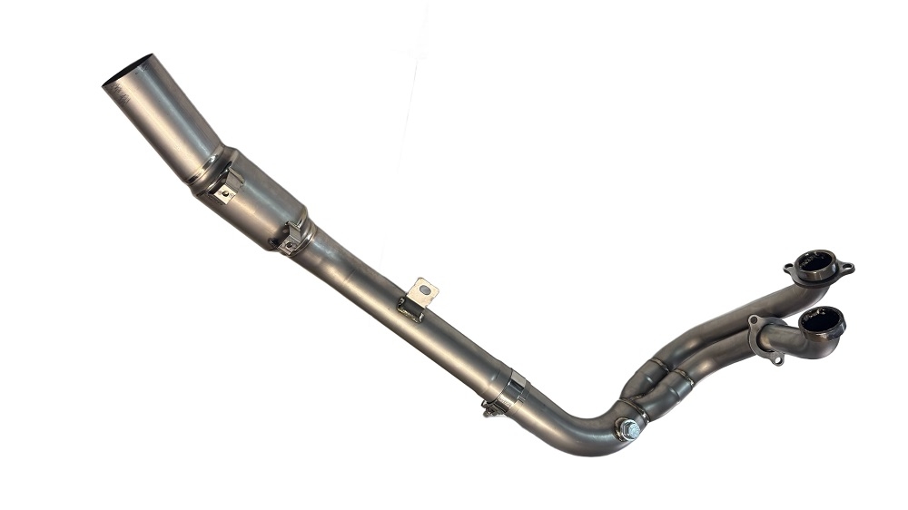 GPR escape compatível comKove 800X 2024-2026,Decatalizzatore RACING,Sistema racing  Sistema de tubo para eliminar o catalisador 