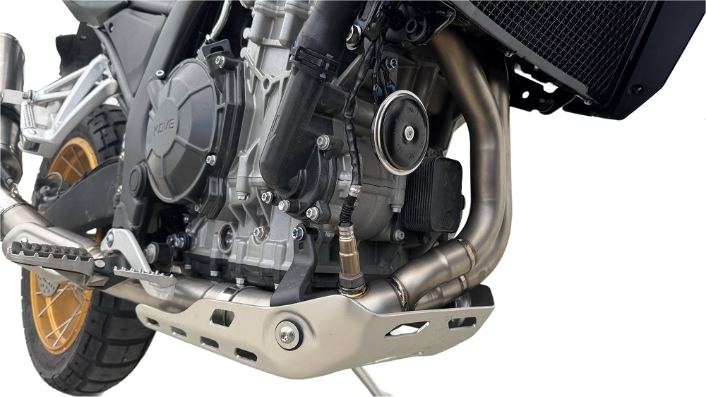 GPR escape compatível comKove 800X 2024-2026,Decatalizzatore RACING,Sistema racing  Sistema de tubo para eliminar o catalisador 