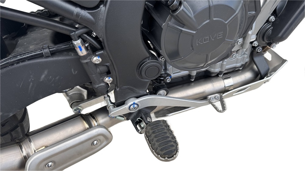 GPR escape compatível comKove 800X 2024-2026,Decatalizzatore RACING,Sistema racing  Sistema de tubo para eliminar o catalisador 