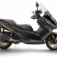 GPR escape compatível com Zontes 365E 2024-2026, Furore-X Scooter, Escape homologado, legal para mercados NÃO europeus, incluindo tubo de ligação e db killer removível 