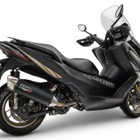 GPR escape compatível com Zontes 365E 2024-2026, Furore-X Scooter, Escape homologado, legal para mercados NÃO europeus, incluindo tubo de ligação e db killer removível 