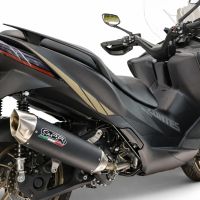 GPR escape compatível com Zontes 365E 2024-2026, Furore-X Scooter, Escape homologado, legal para mercados NÃO europeus, incluindo tubo de ligação e db killer removível 