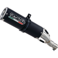 Escape compatível com Yamaha Tracer 9 GT 2021-2024, M3 Black Titanium, Escape completo, não legal para países da UE, com db killer removível 