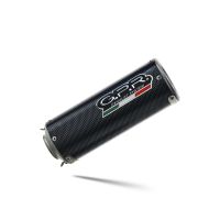 Escape compatível com Aprilia Shiver 900 2017-2020, M3 Poppy , Par de silenciosos de escape homologadas, com db killer removível e tubos de ligação específicos 