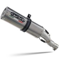 Escape compatível com Benelli Bn 302 S 2015-2016, M3 Titanium Natural, Escape legal, homologado, silenciador com db killer removível e tubo de ligação específico 