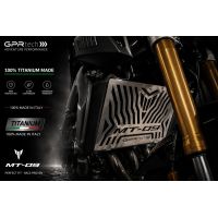 GPR TECH compatível com Yamaha Mt-09 2021/2024 e5 Placa antiderrapante de titânio 