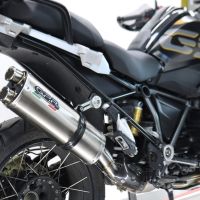 Escape compatível com Bmw R 1250 Gs -Adventure 2019-2020, Dual Inox, Escape legal, homologado, silenciador com db killer removível e tubo de ligação específico 