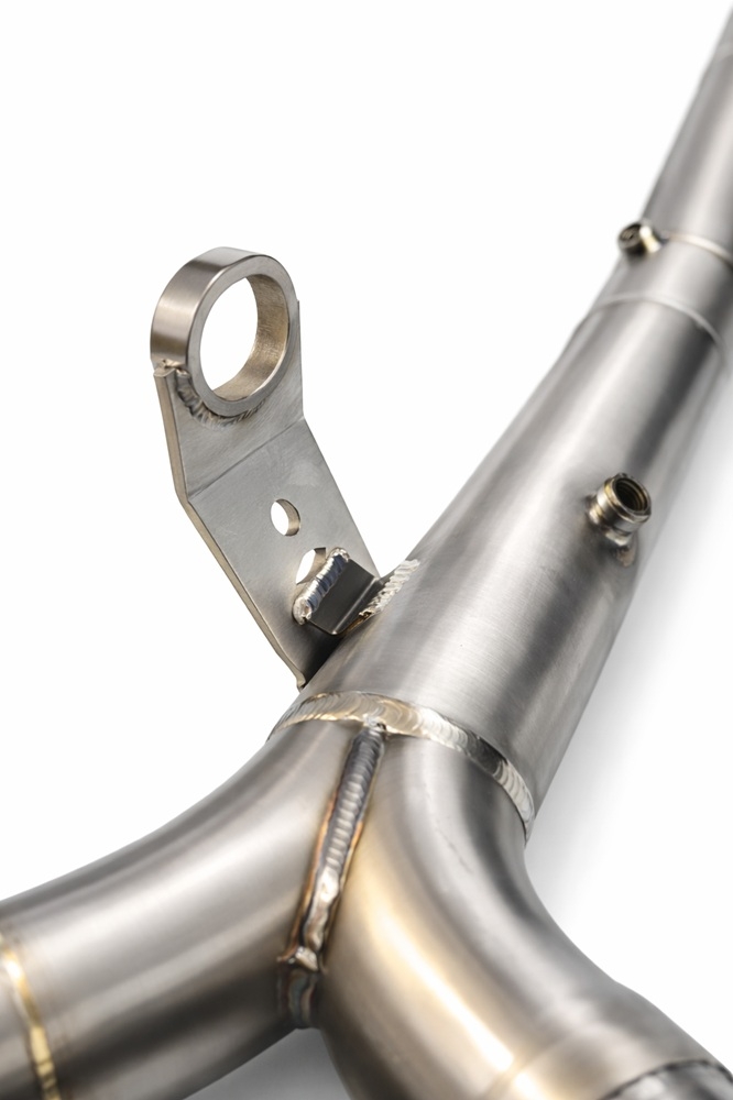 GPR escape compatível com Bmw R 1300 GS 2024-2026, Decatalizzatore Full Titanium, Sistema racing  Sistema de tubo para eliminar o catalisador 