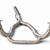 GPR escape compatível com Bmw R 1300 GS 2024-2026, Decatalizzatore Full Titanium, Sistema racing  Sistema de tubo para eliminar o catalisador 