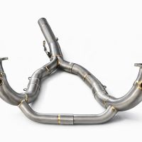 GPR escape compatível com Bmw R 1300 GS 2024-2026, Decatalizzatore Inox, Sistema racing  Sistema de tubo aço inoxidável para eliminar o catalisador 