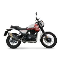 GPR escape compatível com Royal Enfield Himalayan 410 2021-2024, Decatalizzatore, Sistema racing Sistema de tubo para eliminar o catalisador 