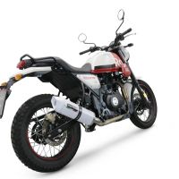 GPR escape compatível com  Royal Enfield Scram 411 2022-2024, Albus Evo4, Escape legal, aprovado, com db killer removível, tubo de conexão e conversor catalítico 