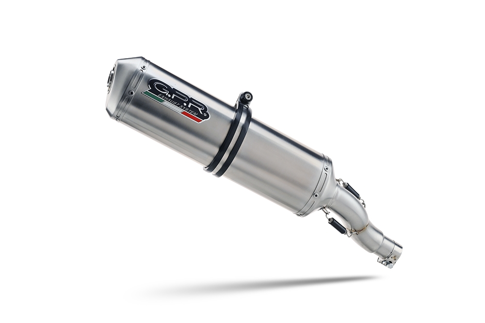 Escape compatível com Royal Enfield Classic - Bullet Efi 500 2009-2016, Satinox , Sistema homologado apenas para ruído, válido para mercados fora da UESilencioso com tubo de ligação 