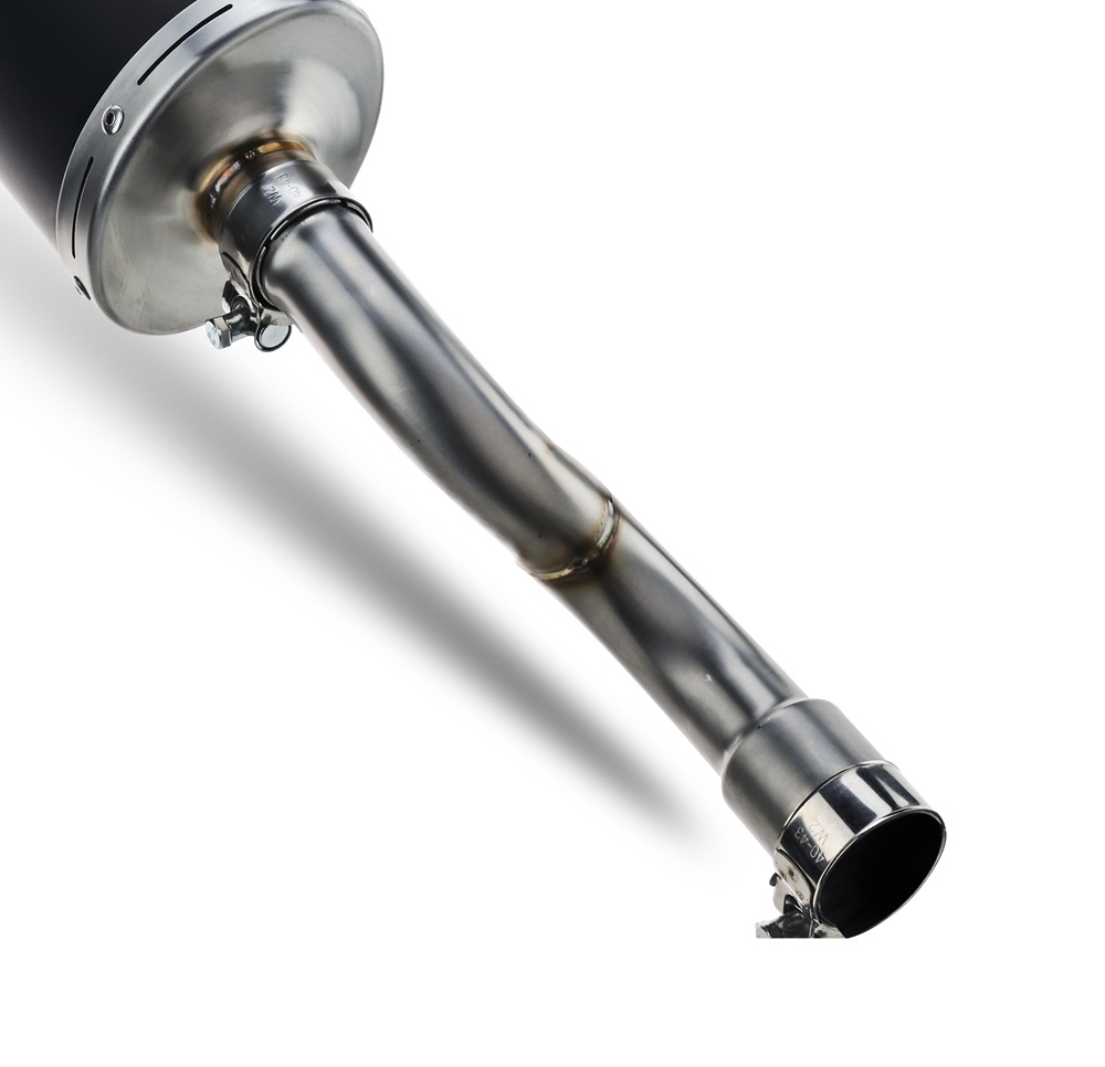 GPR escape compatível com  Honda Forza 350 2021-2024, Furore-X Scooter, Sistema de escapamento de corrida incluindo tubo de ligação específico com dbkiller 