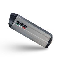 Escape compatível com Bmw F 800 Gt 2017-2019, Hyper Sonic Titanium, Escape legal, homologado, silenciador com db killer removível e tubo de ligação específico 