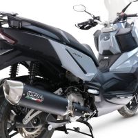 GPR escape compatível com  Sym ADX 300 2024-2026, Furore-X Scooter, Silenciador homologado para ruído, com catalisador 