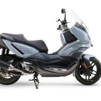 GPR escape compatível com  Sym ADX 300 2024-2026, Furore-X Scooter, Sistema de escapamento de corrida incluindo tubo de ligação específico com dbkiller 