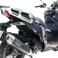 GPR escape compatível com Sym ADX 125 2024-2026, Furore-X Scooter, Sistema de escape completo homologado, incluindo silenciador DB Killer amovível e catalisador. 