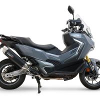 GPR escape compatível com  Sym ADX TG 400 2024-2026, Furore-X Scooter, Silenciador homologado para ruído, com catalisador 