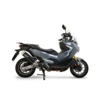 GPR escape compatível com Sym ADX TG 400 2024-2026, Furore-X Scooter, Sistema de escapamento de corrida incluindo tubo de ligação específico com dbkiller 
