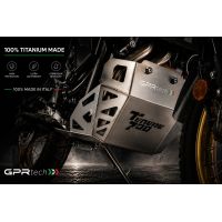 GPR TECH compatível com Yamaha Tenere 700 2025/2026 e5 Plus Placa antiderrapante de titânio 