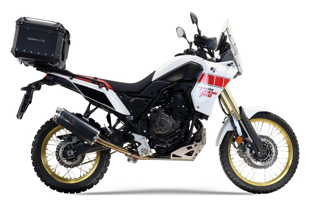 GPR TECH compatível com Yamaha Tenere 700 2019/2020 e4 Placa antiderrapante de titânio 