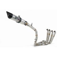 GPR escape compatível com Honda Cbr 600 Rr 2007-2023, Tiburon Titanium, Escape racing linha completa, silencioso mais coletor com dbkiller, não homologado 