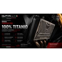 GPR TECH compatível com Yamaha Tracer 9 GT 2021/2024 Placa antiderrapante de titânio 