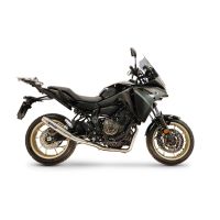 GPR escape compatível com Yamaha Tracer 7 2021-2024, Deeptone Inox, Escape racing linha completa, silencioso mais coletor com dbkiller, não homologado 