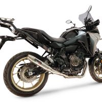 GPR escape compatível com Yamaha Tracer 700 2016-2019, Albus Ceramic, Escape completo, não legal para países da UE, com db killer removível 