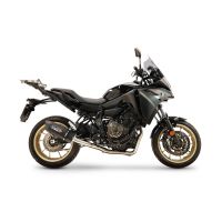 GPR escape compatível com Yamaha Tracer 700 2016-2019, Furore Nero, Escape completo, não legal para países da UE, com db killer removível 